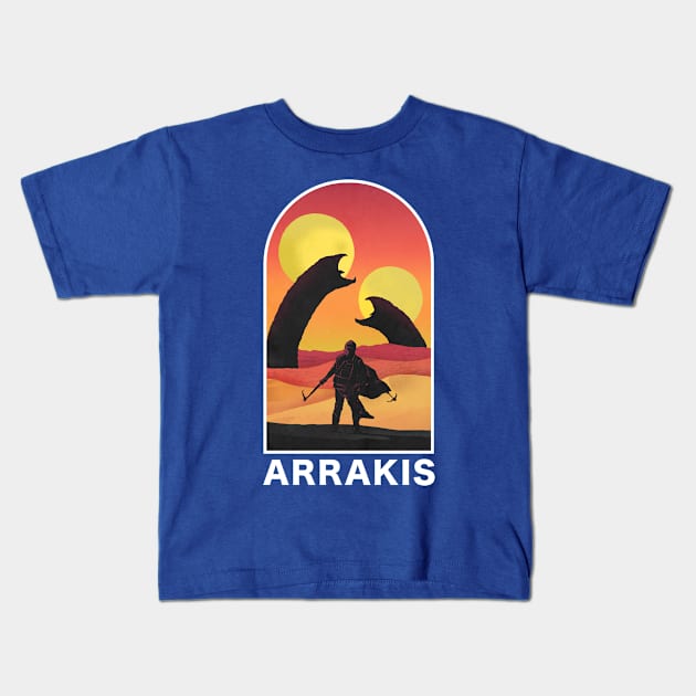 Arrakis Kids T-Shirt by FanFreak